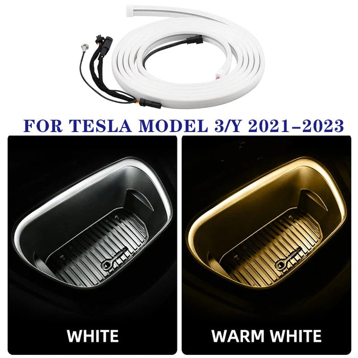 Tesla Model 3 Led Front Trunk Atmosphere Light Waterproof & Flexible