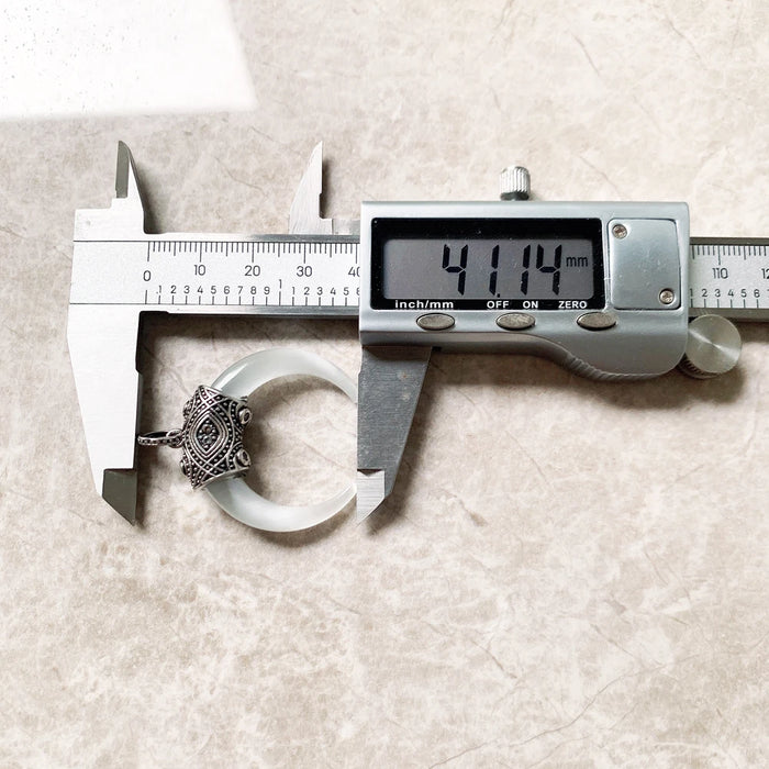 925 Sterling Silver Tiger Tooth Pendant Fashion Jewelry For Women