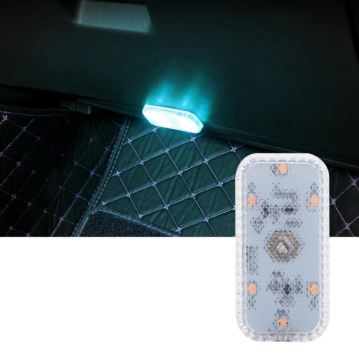 Mini Wireless Car Interior Led Touch Light Usb Charging