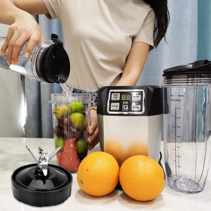 7 Fins Blender Blade Compatible With Ninja Blender Blade For Ninja Auto Iq Bl682-30 Bl642-30 Bl450-30 Bl482-30 Bl687Co-30 Ect.