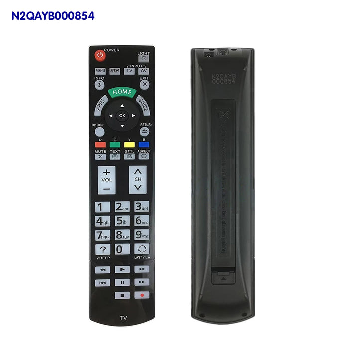 For Panasonic Remote Control N2Qayb000858 Th-P55Vt60A Th-P65Vt60A N2Qayb000854 Replace