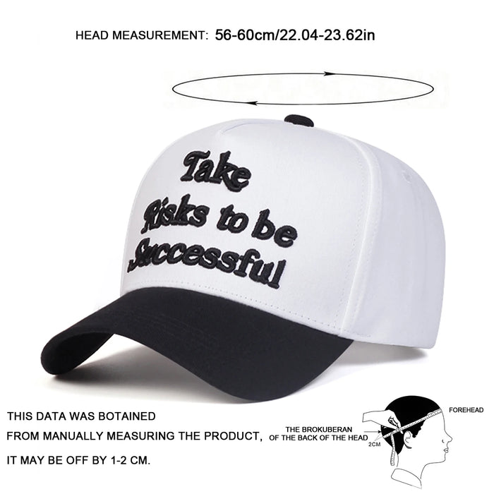 Unisex Risk Taking Baseball Cap Adjustable Outdoor Sun Hat