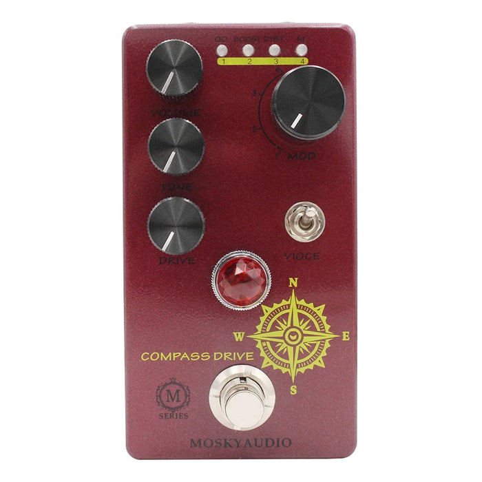 Distortion Overdrive Fuzz Pedal True Bypass
