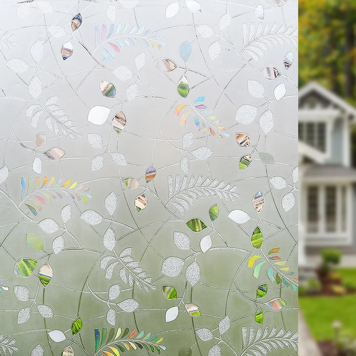 Static Window Clings - Rainbow Window Film For Glass Door - Anti Uv