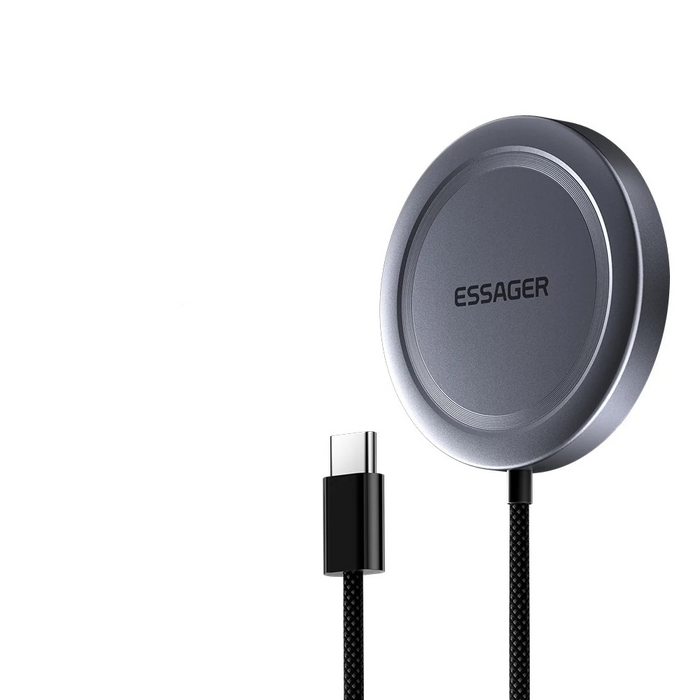 Ture 15W Magnetic Qi2 Wireless Charger For Iphone 16 Pro Max Samsung S23 Fast Charging For Magsafe Wireless Charging Pad