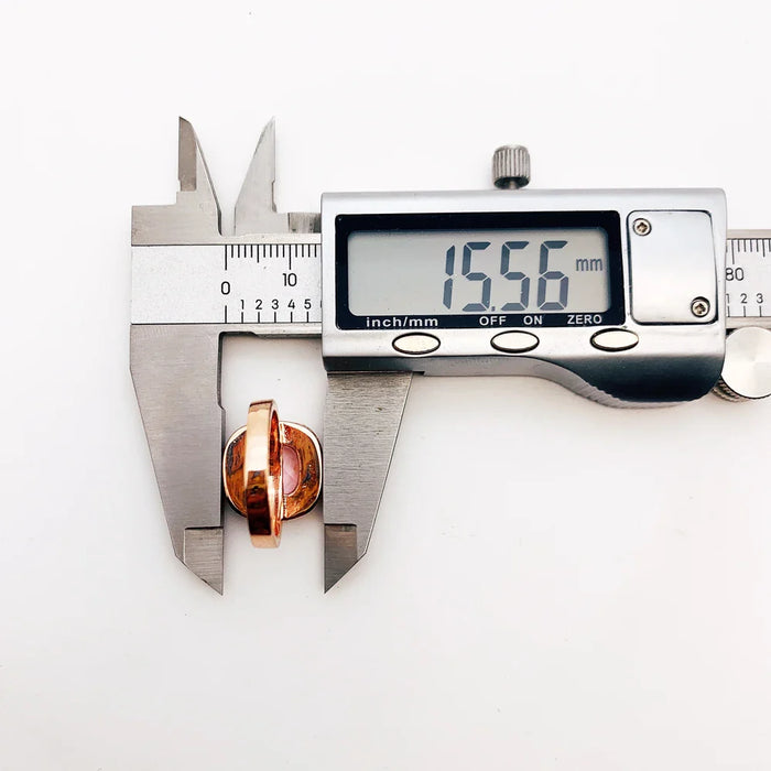 925 Sterling Silver Europe Style Pink Zirconia Ring Rose Gold Colour Fine Jewerly For Women