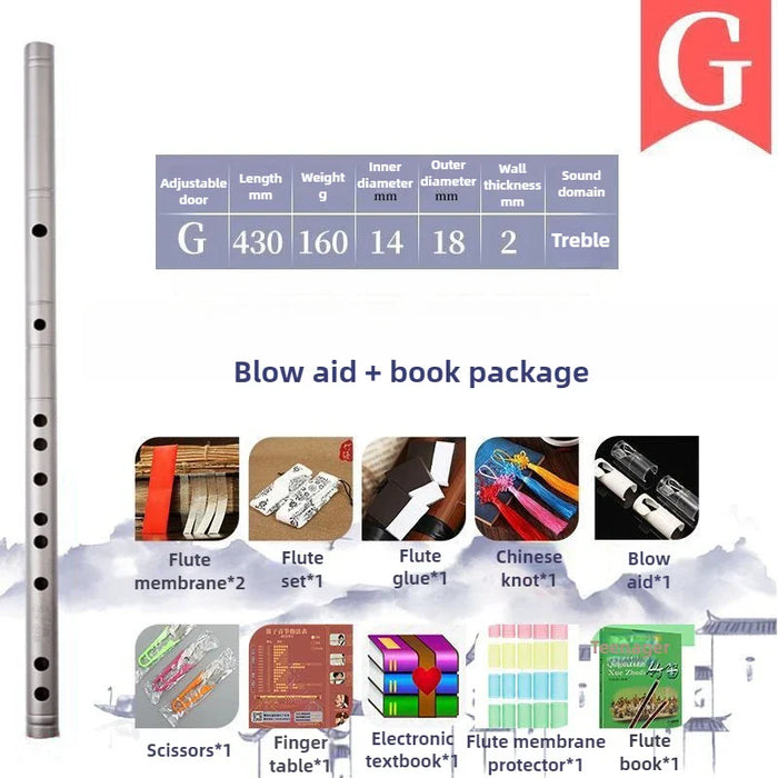 Professional Transverse Flute For Beginners And Children