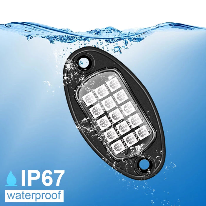 12V Rgb Led Car Chassis Underglow Lights For Suv Atv Jeep Off Road Truck