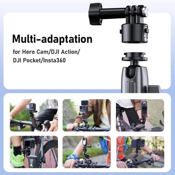 360 Degree Quick Release Magic Arm For Gopro & Action Cameras
