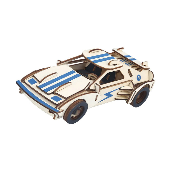 Wooden 3D Car Puzzle For Kids