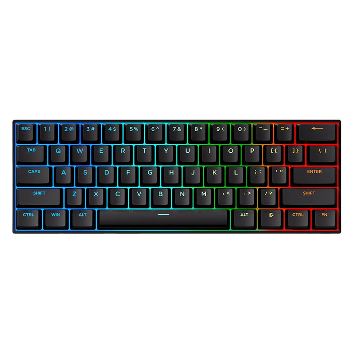 Mechanical Keyboard Magnetic Switch 65% Rate Compact Gaming Keyboard 0.01Mm 128K Rapid Trigg Rapid Trigger Keyboard For Pc Gamer