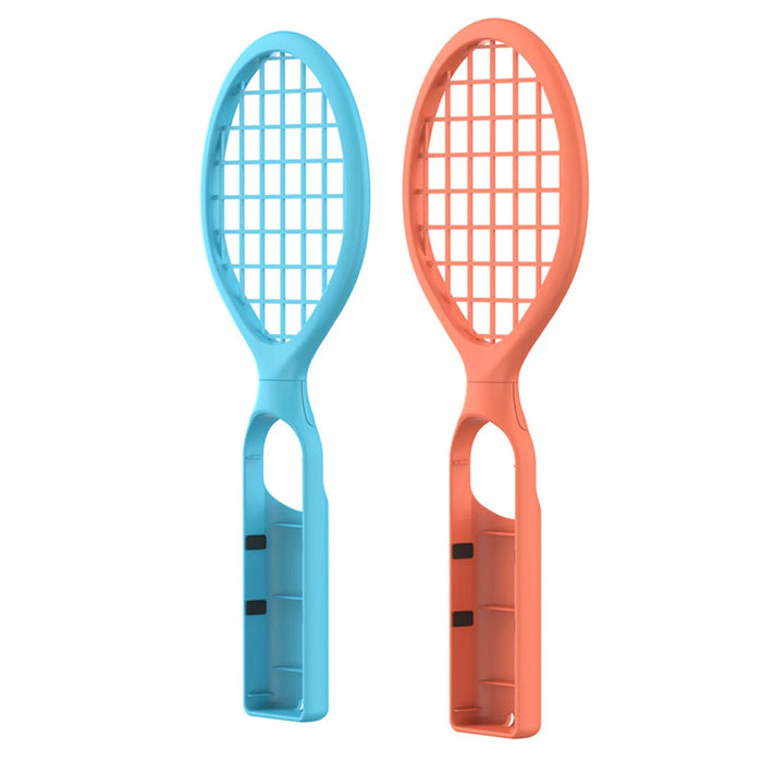 2Pcs Tennis Racket For Nintendo Switch 2 Joy-Con Controller Handle Holder Controller Grips Sport Accessories Kit For Switch / Oled