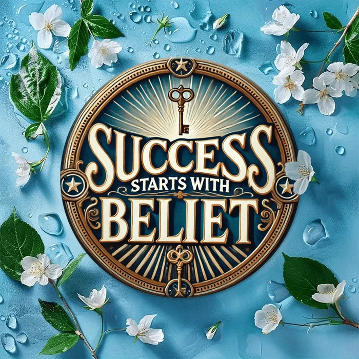 Vintage Wooden Round Sign Motivational Quote Wall Art