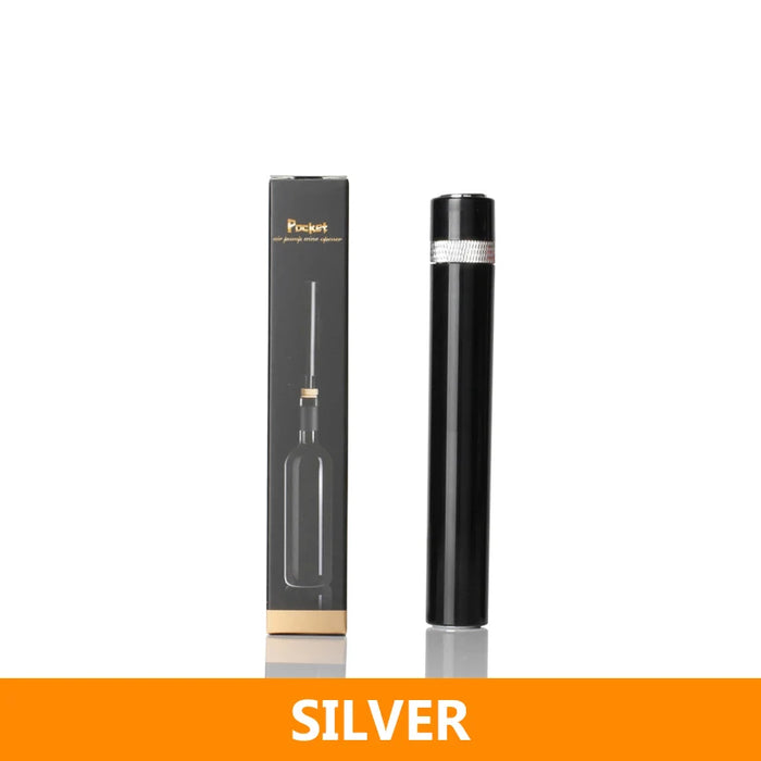 Stainless Steel Air Pressure Wine Opener Easy Cork Removal For Home Parties