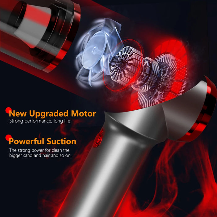 Powerful Car & Home Vacuum Wireless & Portable