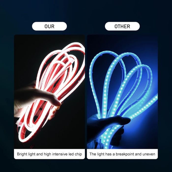 Waterproof Led Car Hood Light Strip Daytime Running Light For Engine Hood 1M-2.4M