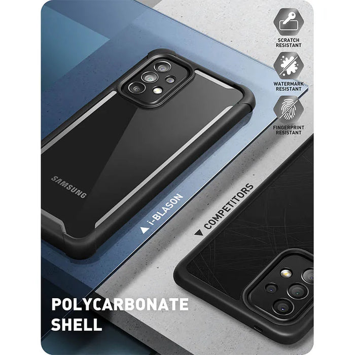 For Samsung Galaxy A53 5G 2022 Release Areslite Series Dual Layer Rugged Clear Bumper Case