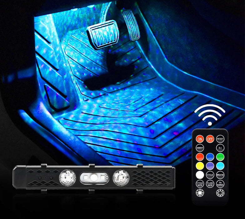 Wireless Usb Car Star Light Interior Decorative Atmosphere Lamp