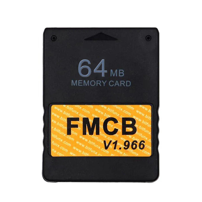 For Ps2 Fat Console Free Mcboot V1.966 8Mb / 16Mb / 32Mb / 64Mb Memory Card