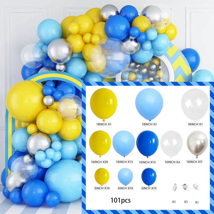 The Summer Balloon Arch Set Is Suitable For Various Occasions Such As Birthdays Swimming Pool Parties Weddings