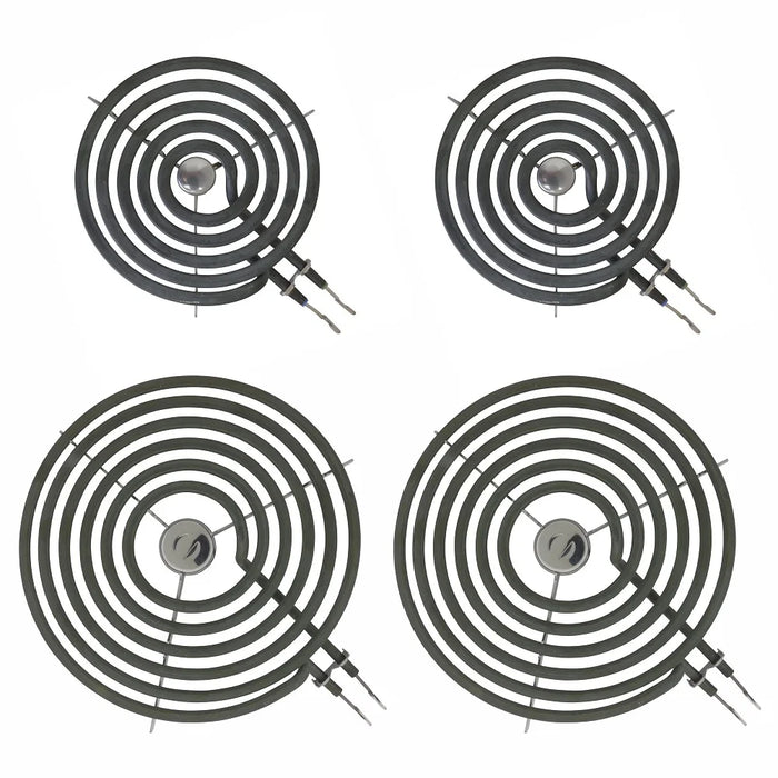 Wb30M1 Wb30M2 Electric Stove Burner Replacement Range Stove Top Surface Element Burner 2 6-Inch Ers30M1 2 8-Inch Ers30M2
