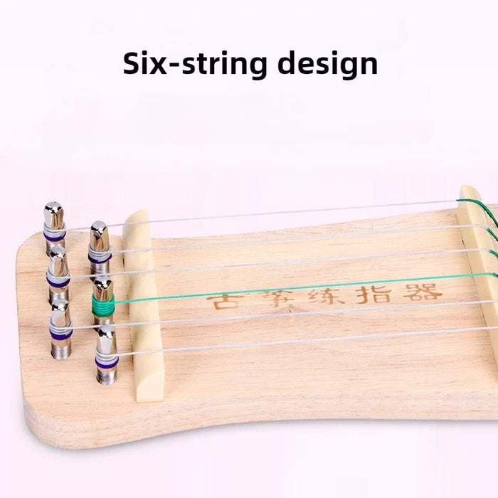 Portable 6 String Guzheng Finger Trainer For Beginners