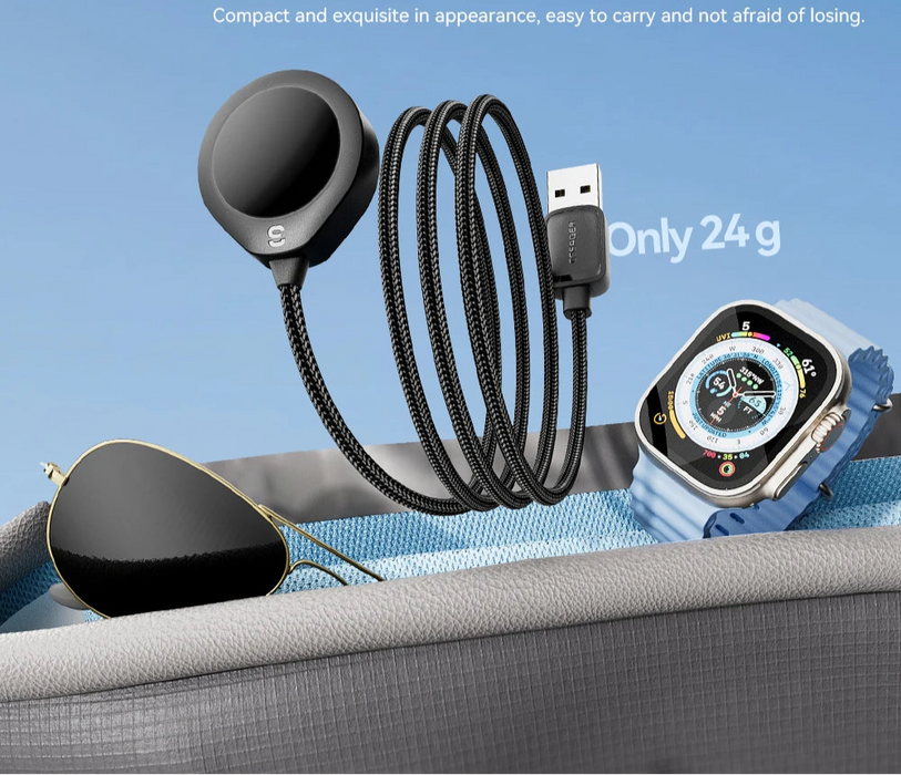 Magnetic Charger For Apple Watch Series 9 8 7 6 5 Ultra 2 Se Fast Charging Cable Accessories For Iwatch 9 8 7 6 5 4 3 2