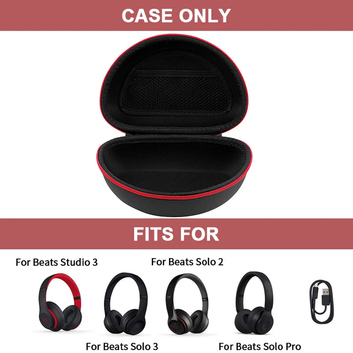 Premium Case For Beats Studio Pro / Solo3 / Studio3 / Solo2 / Solo Pro