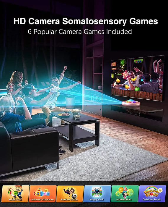 Wireless Motion Game For Tv / Pc Non Slip Yoga Pad Family Fun