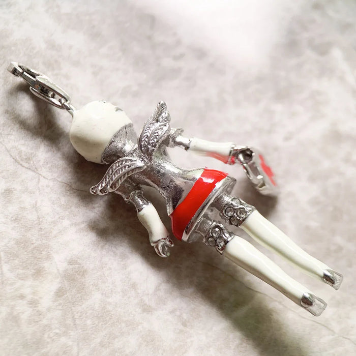 925 Sterling Silver Female Nurse Pendant European Style Fashion Jewelry Gift For Women