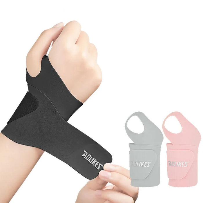 Adjustable Wrist Support For Sports Ultra Thin & Soft Men & Women