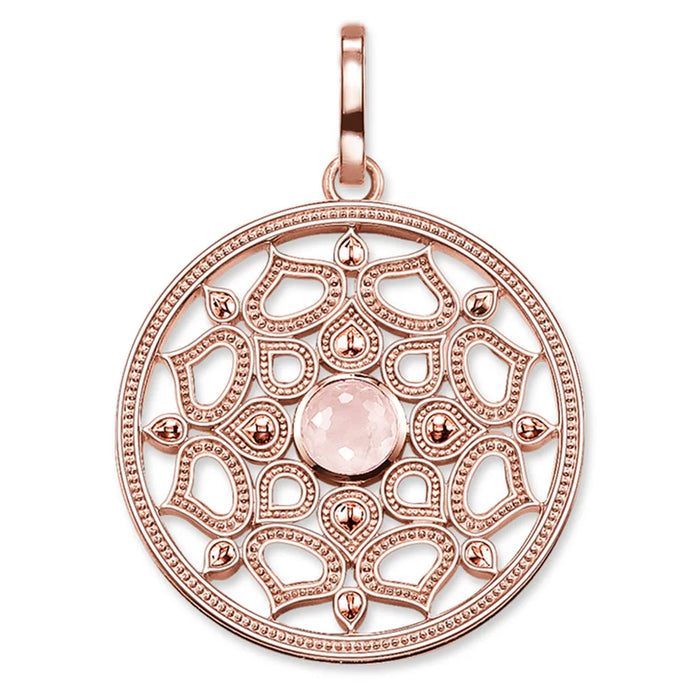 925 Sterling Silver Opal Lotus Pendant Glam Jewelry European Style Trendy Accessory Soul Gift For Women