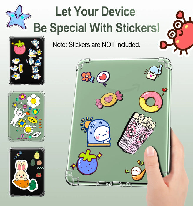 For 6 Inch All-New Kindle 11Th Gen-2024 / 2022 Ultra Clear Soft Tpu Slim Flexible Transparent Skin Bumper Back Case