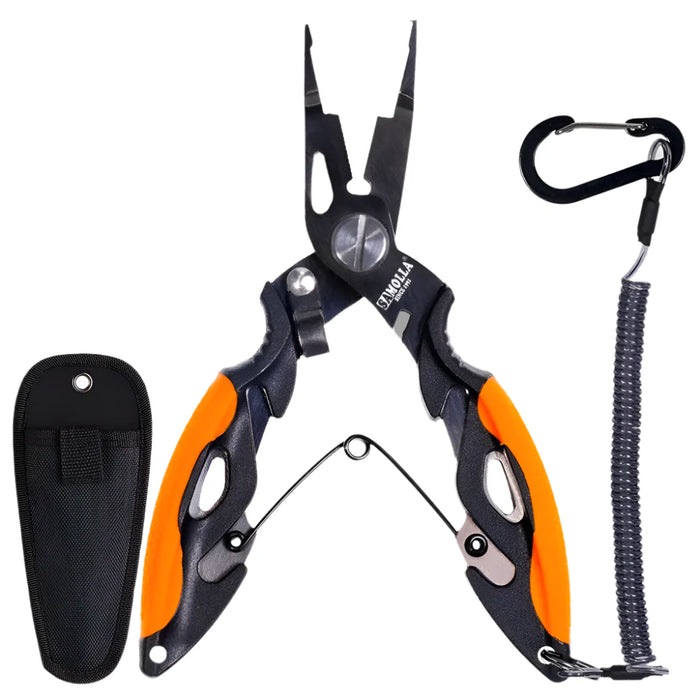 Versatile Stainless Steel Fishing Pliers