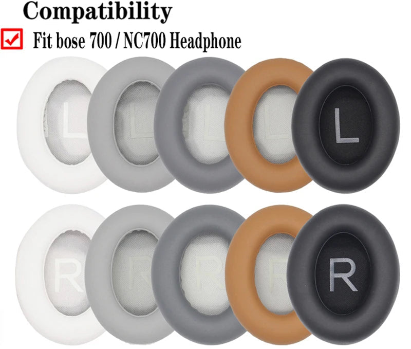 Pair of Soft Foam Ear Cushions For Bose 700 Wireless Headphones Replacement Earpads Accessories