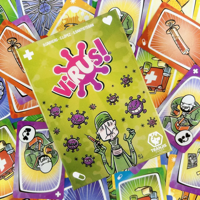 Contagious Fun Virus 1 2 3 Board Game (Spanish / English)