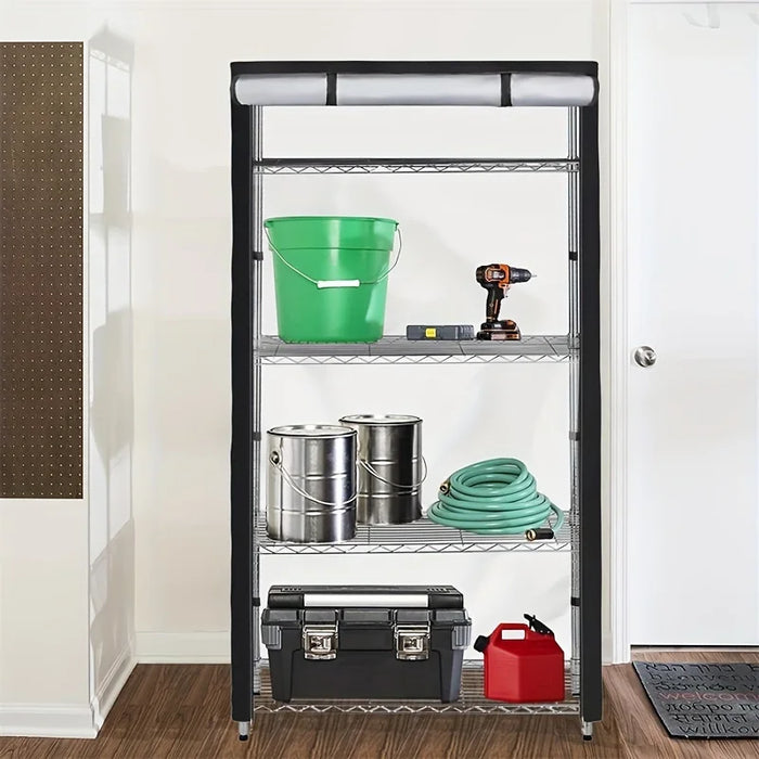 Waterproof Shelf Cover For Heavy Duty Storage Units 48 X 18 X 72 Inch