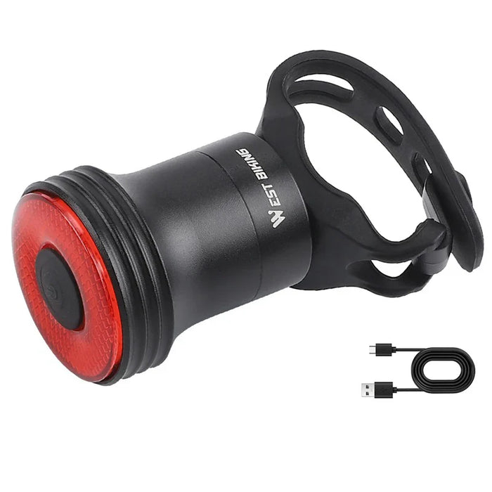 Smart Sensing Bike Tail Light Waterproof & Usb Charging