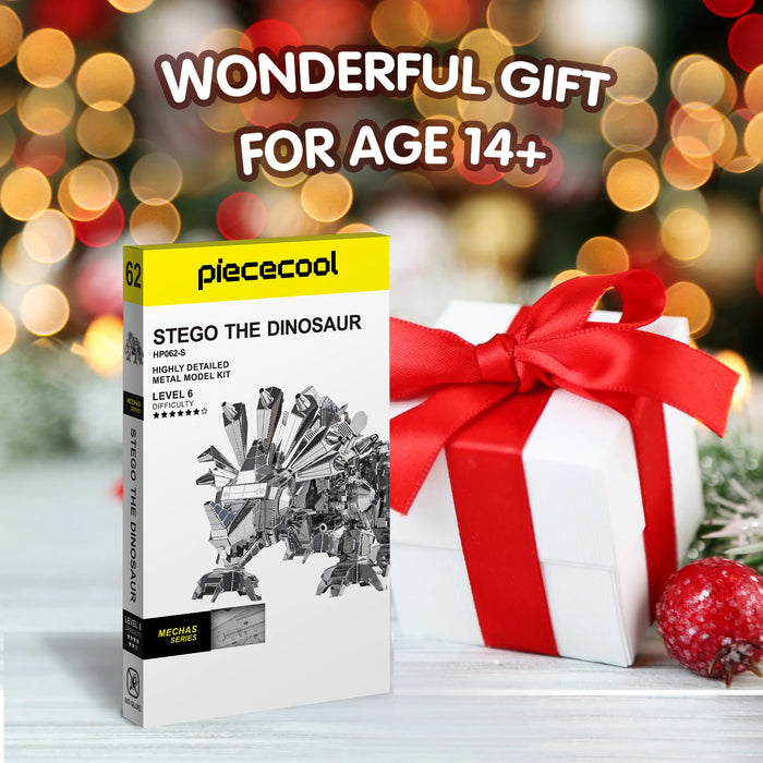 3D Dinosaur Puzzle Kit For Diy Brain Teasing Fun