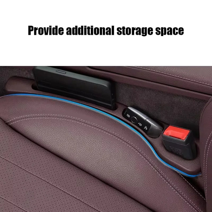 Universal Car Seat Gap Filler 2Pcs Leak-Proof Side Seam Plugs For Interior Decoration
