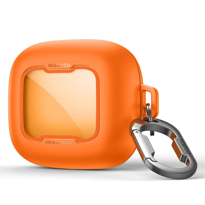 For Beats Powerbeats Pro 2 2025 Magnetic Locking Shockproof Bumper Protective Case With Carabiner & Keyring