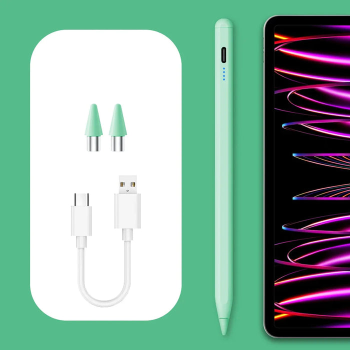 Universal Tablet Stylus With Magnetic Attachment & Pencil Accessory