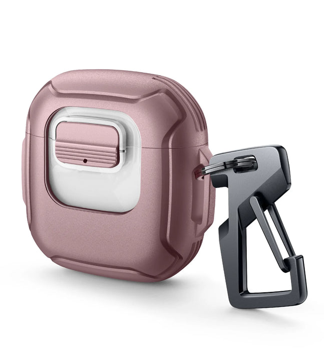 For Bose Quietcomfort Earbuds Ii & Ultra Earbuds Secure Lock Clip Rugged Bumper Shockproof Case With Carabiner & Keyring