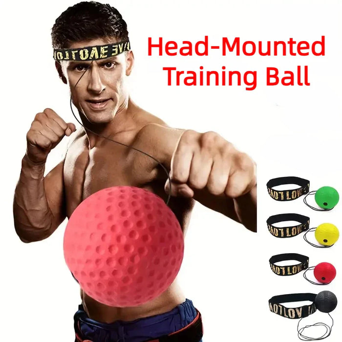 Head Mounted Speed Ball For Mma And Boxing Training