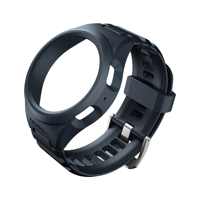 For Samsung Galaxy Watch 6 44Mm Adjustable Watch Band Rugged Grade Shockproof Uni-Body Design Case