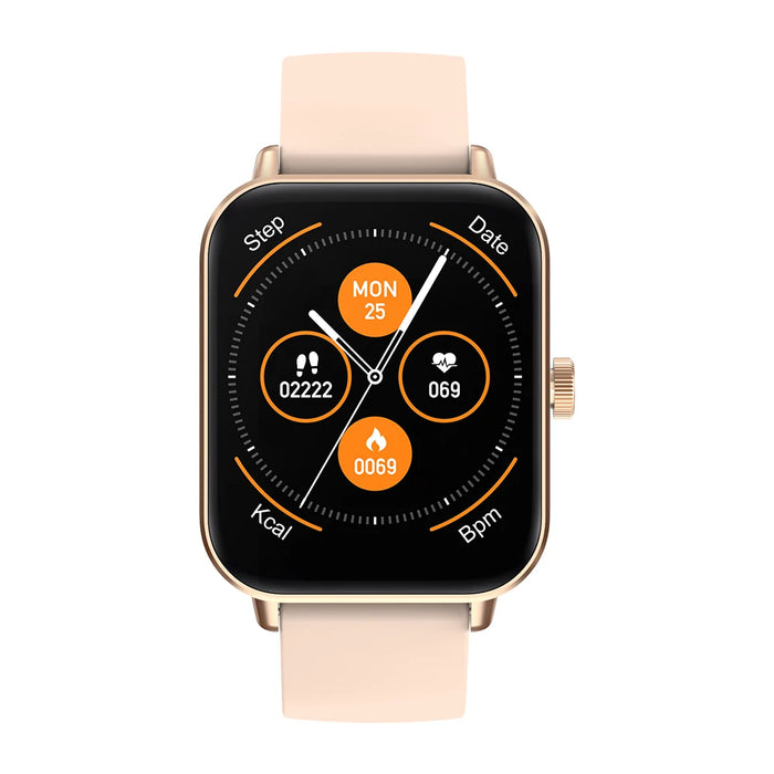 Unisex 1.9 Inch 24H Health Monitor Smartwatch With Voice Calling & 100+ Sports Modes