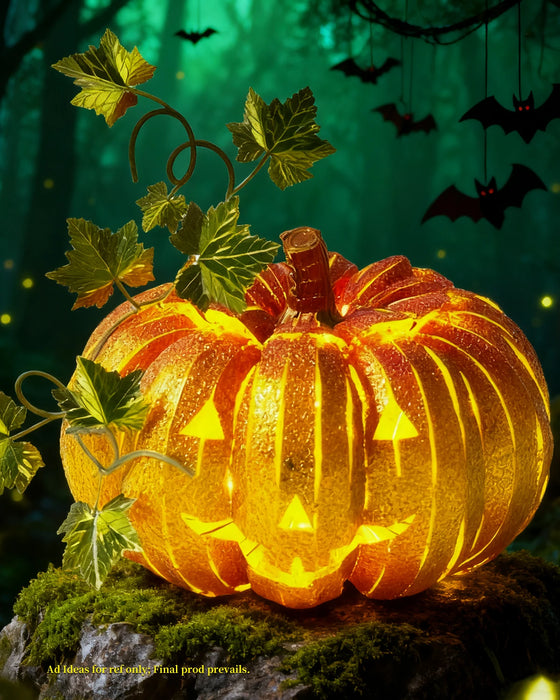 Diy 3D Metal Jack O' Lantern Puzzle For Halloween Gifts