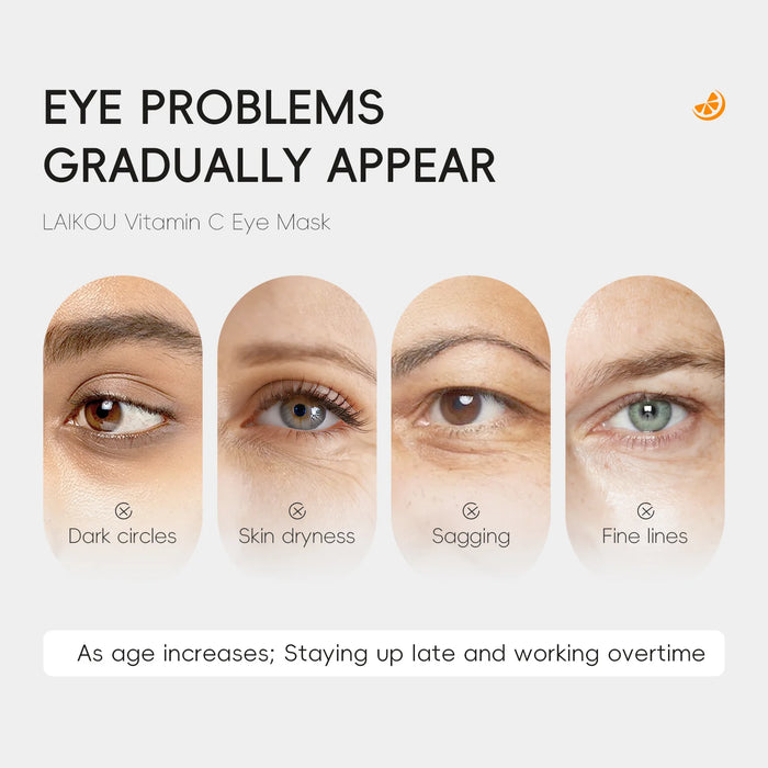 Laikou Sakura 24K Gold Eye Mask Anti Aging & Moisturizing Eye Patches