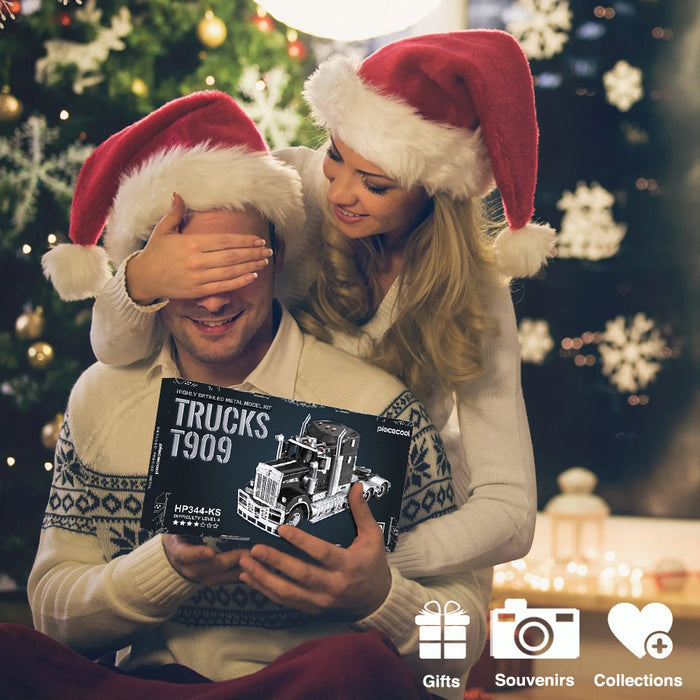 Truck Puzzle Set For Adults 3D Metal Assembly Birthday Gift