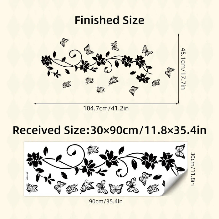 Waterproof Butterfly Wall Decals For Bathroom And Bedroom Decor